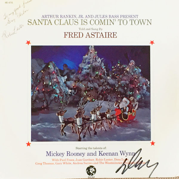Rankin/Bass “Santa Claus is Comin’ to Town” on Records