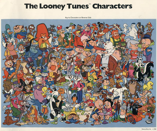 all the different characters of the looney toons universe
