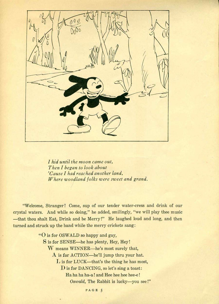Let's Sing Along With Oswald! |