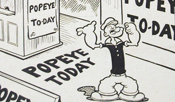 Fleischer Promo Art #9: “Popeye Today!”