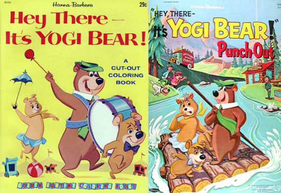Two of Western Publishing's children's book tie-ins. 