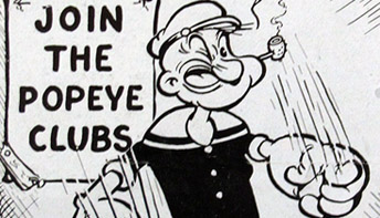 Fleischer Promo Art #11: “Join The Popeye Clubs!”