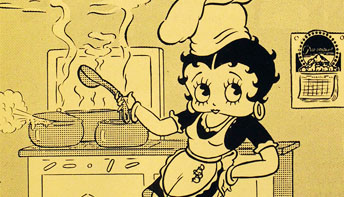Cooking With Boop! Fleischer Promo Art #19