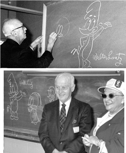 Walt and Gracie. The  photo on top from Seoul American School.  The photo below from an American hospital.  