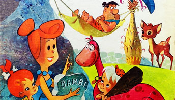 “Wilma Flintstone Tells the Story of Bambi” (1965)