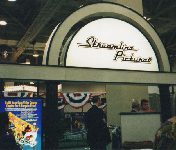 In 1993 Streamline Pictures had a booth at the Video Software Dealer's Association (VSDA) convention in Las Vegas to promote it's Video Comics.