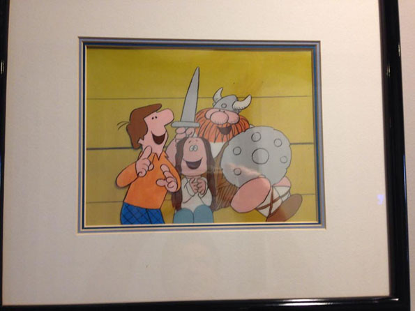 Original animation cels from "The Fantastic Funnies"