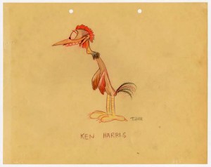 Ken Harris by T. Hee (click to enlarge)
