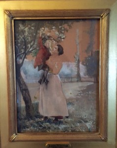 Painting signed "J. Foster, 1903" (click to enlarge)