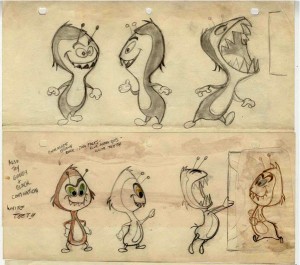 Model Sheet from "Insect To Injury" (click To Enlarge)