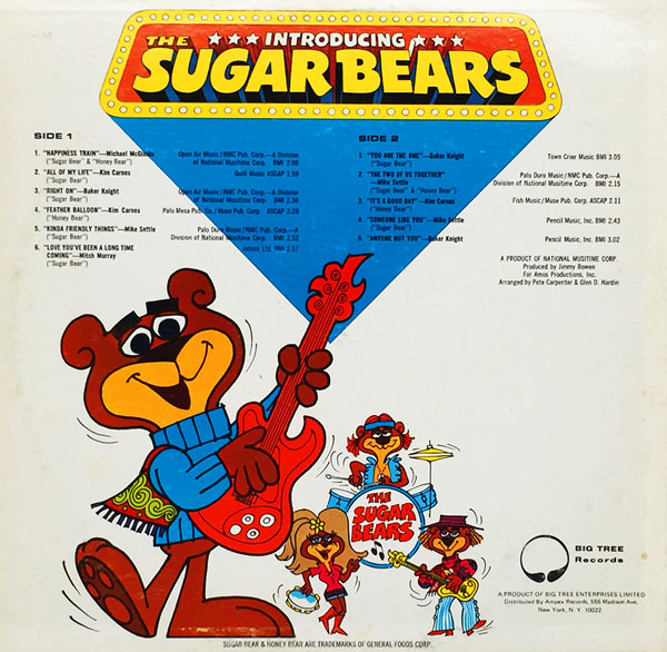 Linus the Lionhearted” (and Sugar Bear) on Records |