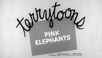 Terrytoons’ “Pink Elephants” (1937)