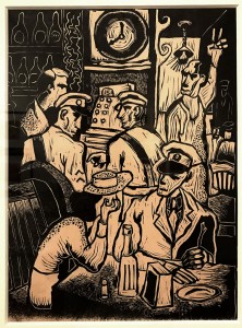 Byron Randall "Solidier At The Bar" (1941)
