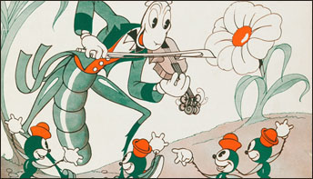 Disney’s “The Grasshopper And The Ants” (1934)
