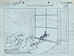 Stooge of a Mouse-sketch-lobby card