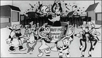 A Little Late for ‘Fat Tuesday’:  Tom & Jerry in “Doughnuts” (1933)