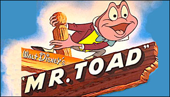 Walt Disney’s “Mr. Toad” on Records