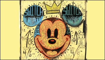 100 Paintings of Mickey Mouse by a Color-Blind Pop Artist