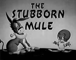 L'il Eightball: “The Stubborn Mule” (1939) |