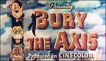 Some Stop Motion Outtakes from “Bury the Axis” (1943)