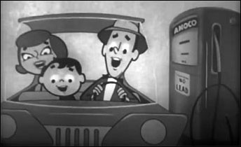 Animated Segments from “Football Forecasts” (1958)