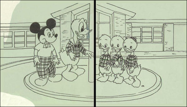 Yearbooks #3 – Disney Characters Helix High School 1955