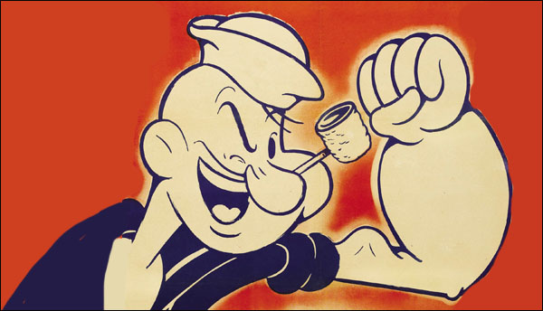 Popeye 1943-45: Popeye Gets Famous