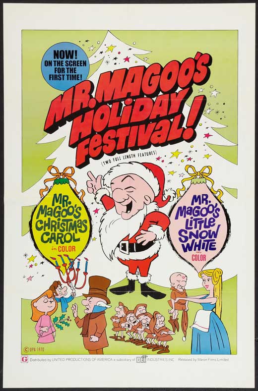 Magoo Christrmas Carol movie poster